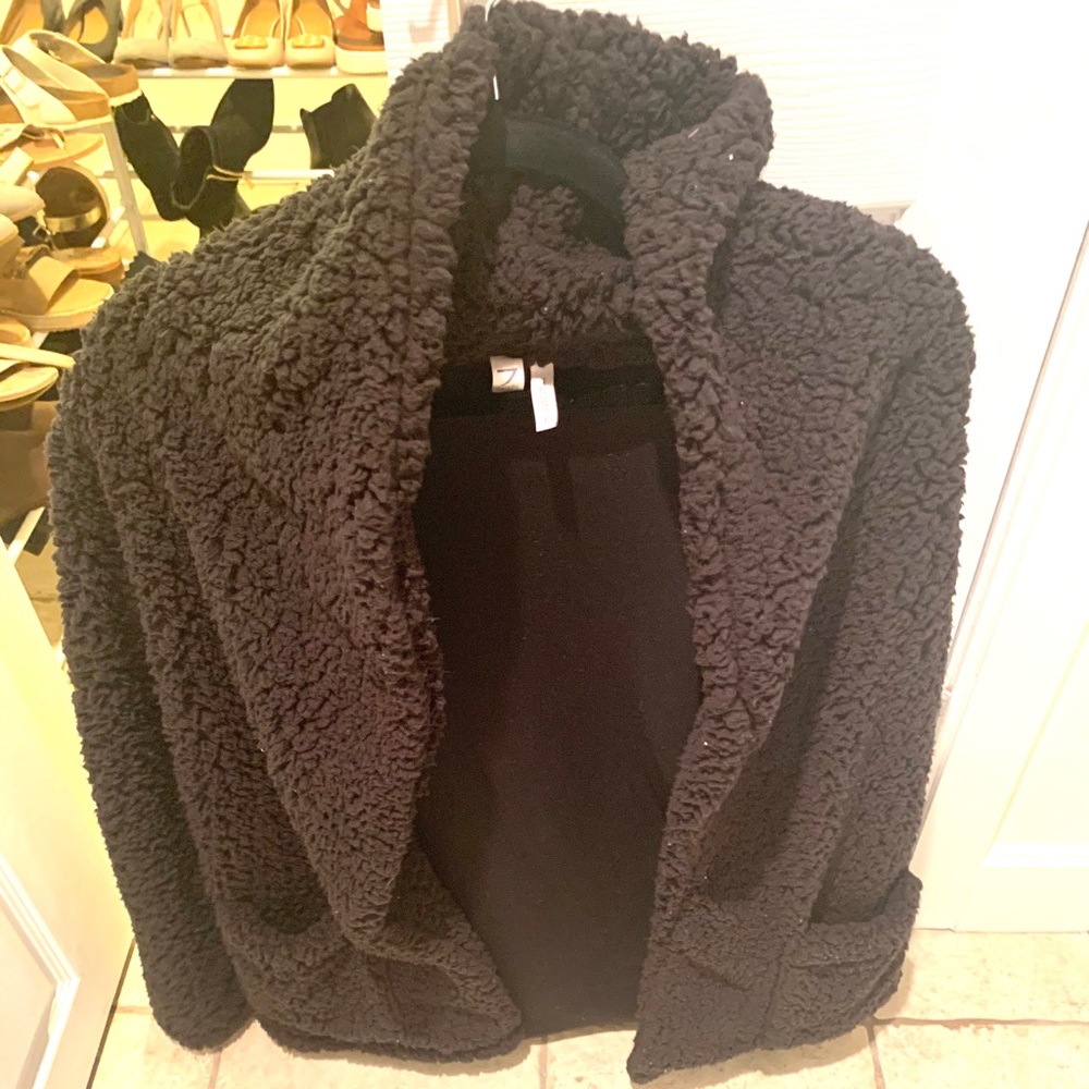 Coco faux fur teddy cardigan - z by Zella